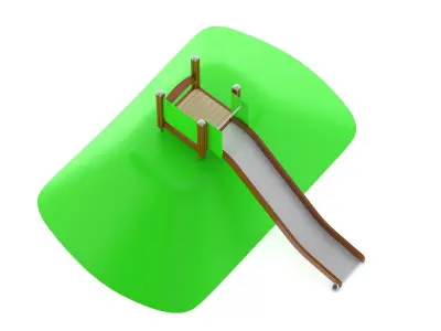 Lappset Embankmen Slide  3D model