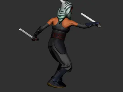 Ahsoka Tano  3D print model