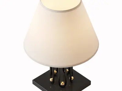 Ondulation Table Lamp 3D model