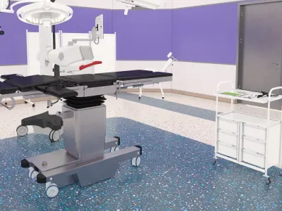  Operating Room Rigged for Cinema 4D 