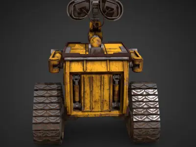 Wall E - robot 3D model