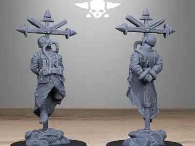 GrimGuard Objective Markers 3D print model