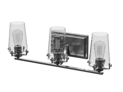 Byrd Vanity Light - 2 color 3D model