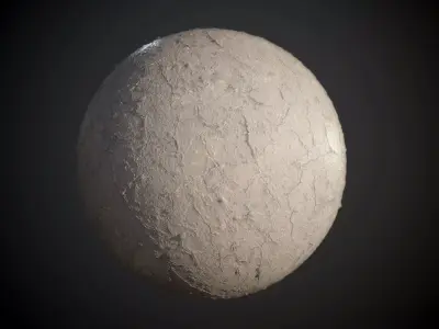 Concrete Wall Cracked Rough Damaged Seamless PBR Texture  Texture