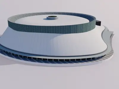 Park Dome Kumamoto - Japan 3D model