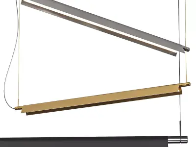 Compendium  D81BW  hanglamp  Luceplan 3D model