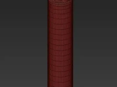 Brokis three spheres hanging from pole 3D model