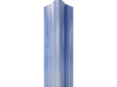 Parametric Building 1c7 3D model