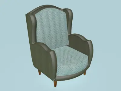 Luxor Armchair 3D model