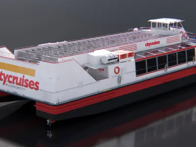  London River Cruises Boat on Water 