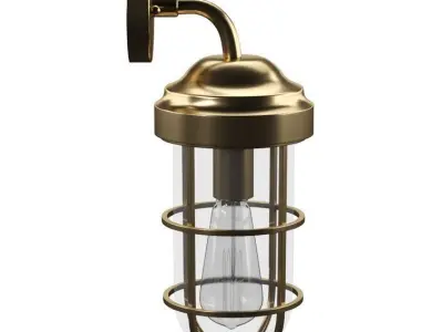 Ediline Armed Sconce Free 3D model