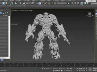 Transformers Shockwave High Quality 3Ds Model  3D model