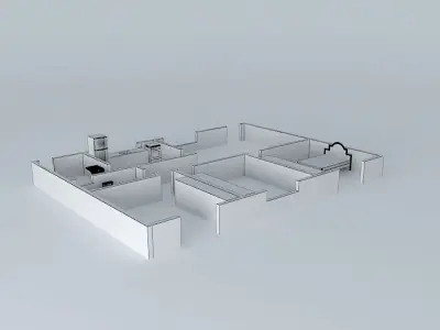 angelorkut floor plan of house Free 3D model