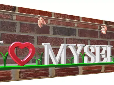 STATUE-LOVE MYSELF 3D model