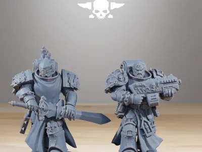 Socratis Crusaders 3D print model