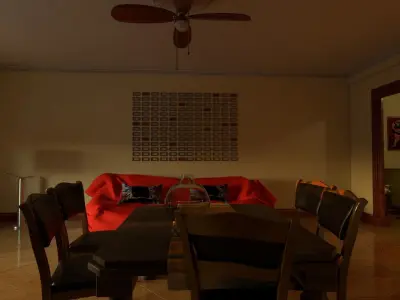 laos Casa Sarandi Montevideo - Scene02 living room 3D model