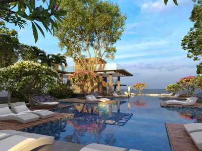 SCENE LUMION 11 5 AND ABOVE BEACH BY YOGA4ARCH 3D model