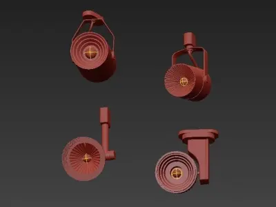 MR lamp 3D model
