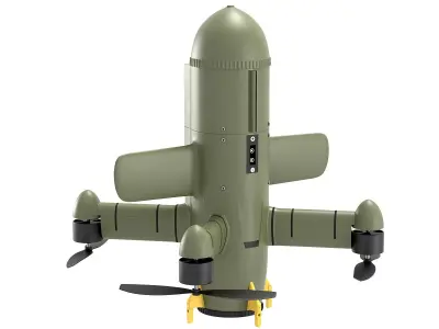 Sting anti-drone drone 3D model