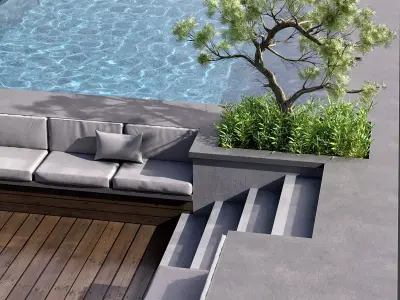 SWIMMING POOL NO107 A 3D model