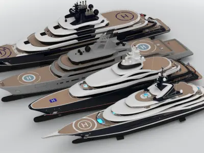  Collection Largest Superyachts Delivered in 2024 