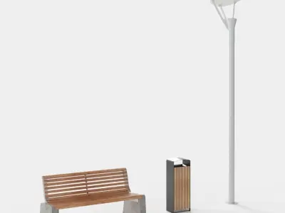 Park Kit 03 3D model