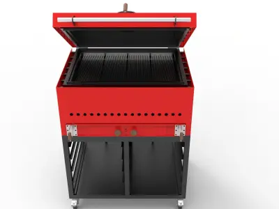BBQ SOMKER  3D model
