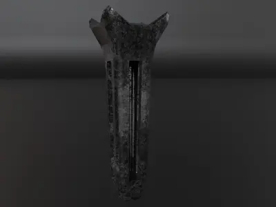 Torch Pack Low-poly 3D model