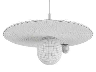 Swedish Ninja PLUTO BIG Hanging lamp 3D model