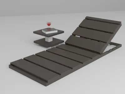 RELAXING CHAIR  3D model