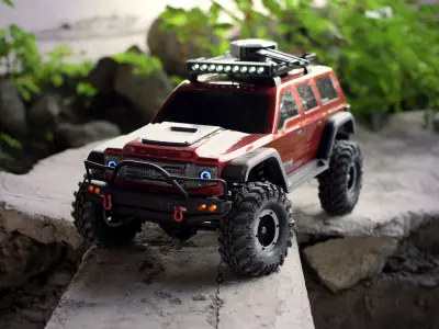 Redcat Everest Gen7 modded all components 3D print model