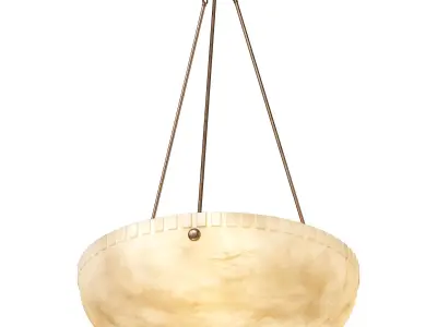 Urban Archaeology Alabaster Bowl UA0607HL 3D model