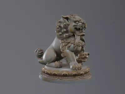 Traditional Chinese Props 3D model