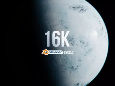 Planet Terapagos 16K 3D model