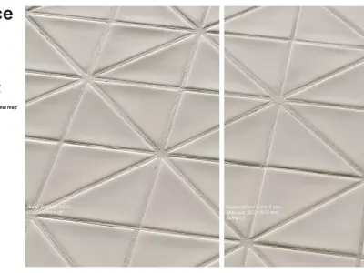 Right Triangle Mini Tiles in Rhombus Layout Texture