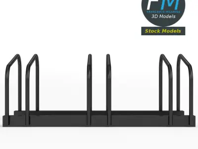 Bicycle racks 2 3D model