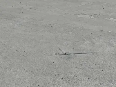 Ultra realistic Concrete floor Hq 2  3D model