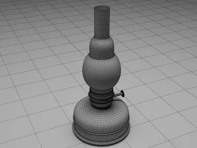 Lamp Model oil - oil 3D model