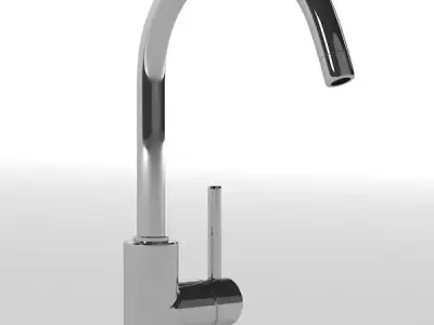 Faucet BLANCOMIDA Chrome VT 3D model