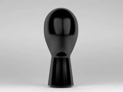 Head Display Stand Collection 3D Model Pack