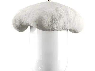 Flamingo Tongue Illuminated sculpture Low-poly 3D model