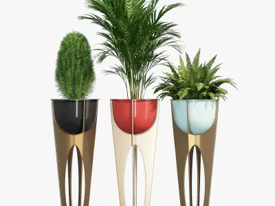 Nyma vase By Bloss 3D model