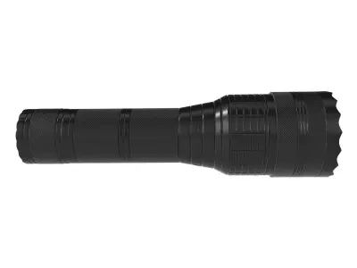 Tactical Flashlight 001 Low-poly 3D model