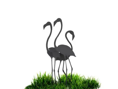 Flamingo CNC  Metal Free 3D model