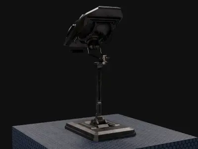 SCI-FI CONTROL PANEL 3D model