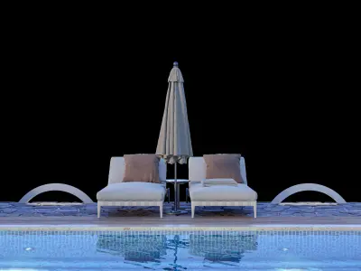 Swimming Pool 11 3D model