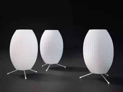 Nelson Bubble Lamp - Cigar Tripod Free 3D model