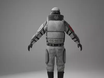 HLA Overwatch elite 3D model