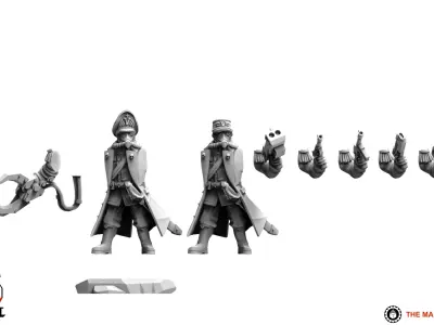 Valour Korps - General Klaus 3D print model