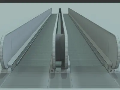 Horizontal Autowalk LMSRP-1400 3D model